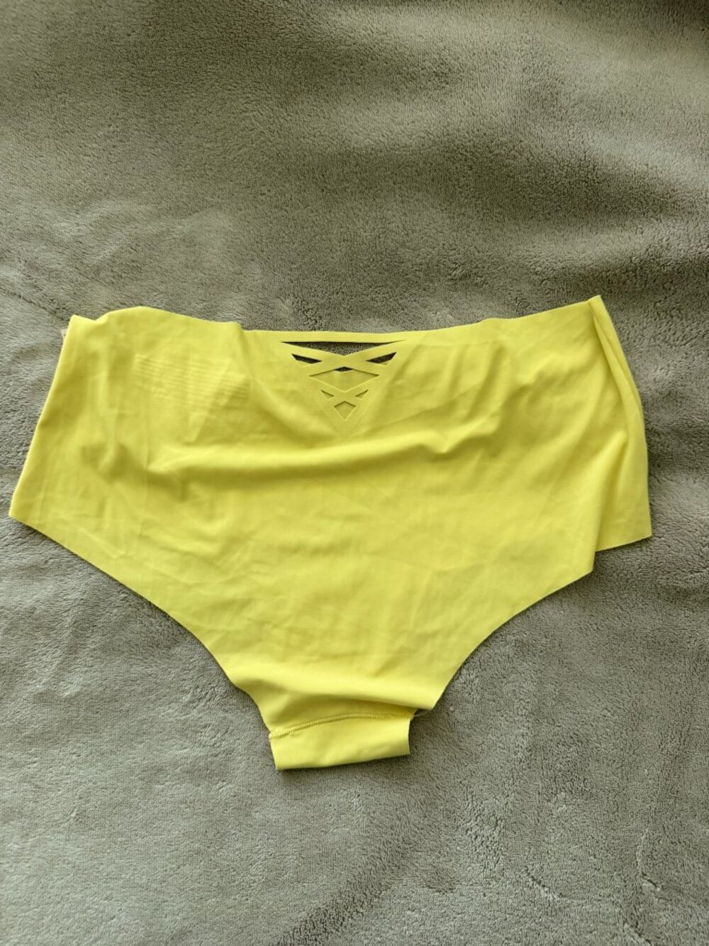 Sexy and Stylish vibrant satin bikini/cheeky panties, size M